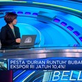 Pesta Durian Runtuh Bubar, Ekspor RI Jatuh 10,4%