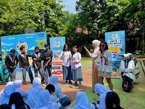 Semarak SMAN 2 Bandung Ikuti Classy Yamaha Youth Festival