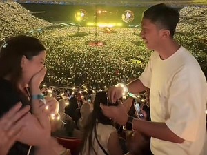 Pria Deli Serdang Nikahi Wanita yang Dilamar di Konser Coldplay