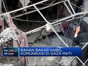 Bahan Bakar Habis, Komunikasi Di Gaza Mati