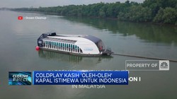 Coldplay Kasih 'Oleh-oleh' Kapal Istimewa Untuk Indonesia