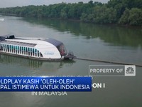 Coldplay Kasih 'Oleh-oleh' Kapal Istimewa Untuk Indonesia