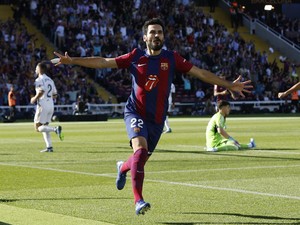 Guendogan Bahagia kok di Barcelona