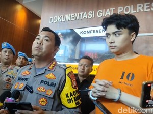 Pakai Baju Tahanan, Leon Dozan: Saya Minta Maaf Sudah Mengatai Institusi Polri