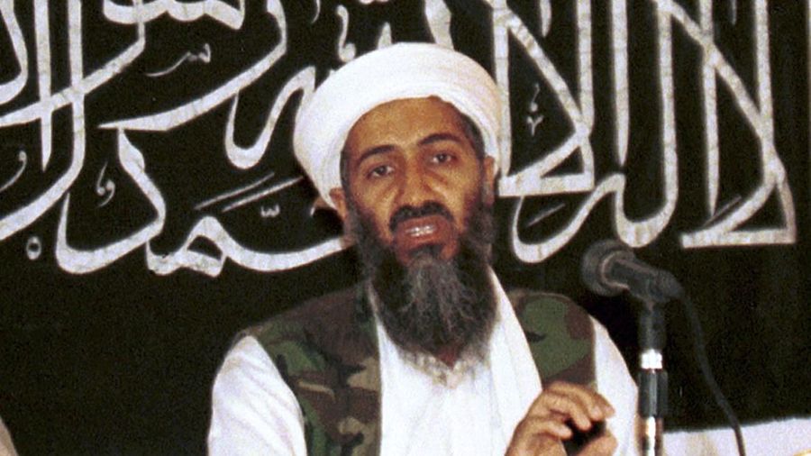 Osama bin Laden. (AP Photo/Mazhar Ali Khan, File)