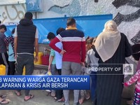 PBB Warning Warga Gaza Terancam Kelaparan & Krisis Air Bersih