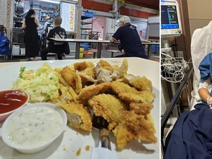 Alami Cedera, Pelanggan Ini Terharu Dapat Bantuan dari Pemilik Kedai