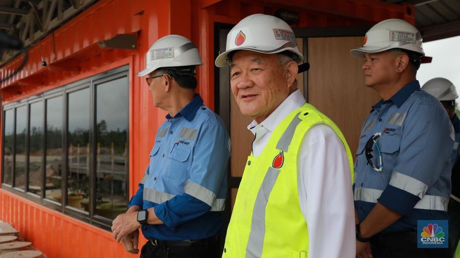 Pendiri Bayan Resources, Datok Low Tuck Kwong. (CNBC Indonesia/Muhammad Sabki)