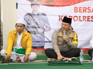 Jumat Curhat, Kapolres Jepara Ajak Masyarakat Tak Terpecah Belah Jelang Pemilu