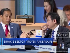 Simak! 3 Sektor Proyek Raksaksa RI