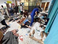 Israel Serang Sekolahan di Gaza, 200-an Orang Tewas