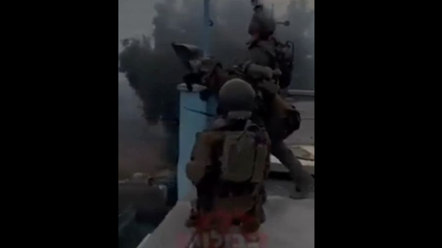 Tentara Israel serbu Rumah Sakit (RS) Al- Shifa, Gaza. (Tangkapan Laya Media Sosial)