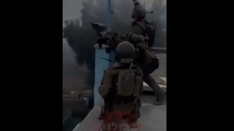 Tentara Israel serbu Rumah Sakit (RS) Al- Shifa, Gaza. (Tangkapan Laya Media Sosial)