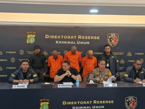 Ditahan Polisi, Ini Tampang Trio Pembunuh Karyawan MRT di Cakung Jaktim
