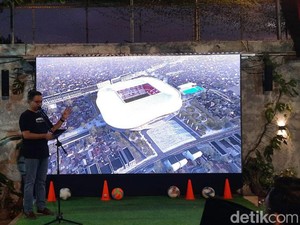 Anies Pamerkan Desain Stadion Mattoanging 40 Ribu Penonton ke Suporter PSM