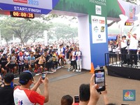 Serunya Lari Sambil Donasi Bersama CT Arsa Charity Fun Run
