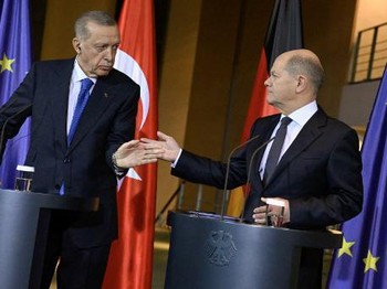 Erdogan 'Semprot' Kanselir Jerman di Depan Publik, Ada Apa?