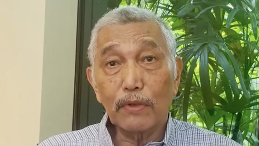 Luhut Binsar Pandjaitan di General Hospital Singapore. (Tangkapan layar Instagram @luhut.pandjaitan)