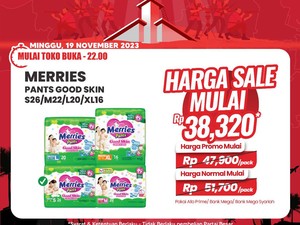 Beli Popok Bayi Banjir Diskon di Transmart Full Day Sale!