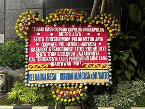 Keluarga Apresiasi Polisi Tangkap Pembunuh Karyawan MRT