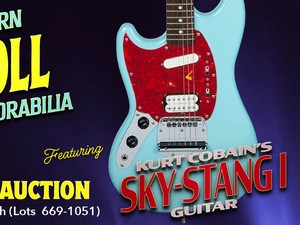 Gitar Terakhir Kurt Cobain di Panggung Terjual Rp 24 Miliar