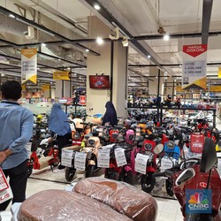 Murah! Beli Sepeda Listrik di Transmart Rp 3 Juta-an