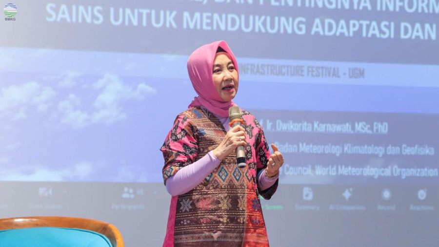 2023 berpotensi menjadi tahun terpanas, mitigasi perubahan iklim harus dimasifkan. (Dok. BMKG)