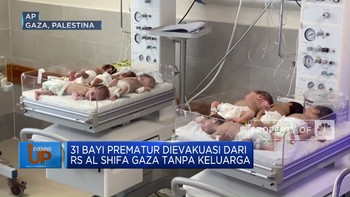 31 Bayi Prematur Dievakuasi Dari RS Al Shifa Gaza