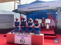 Baru Diresmikan, Intip Pabrik Hidrogen Hijau Milik PLN