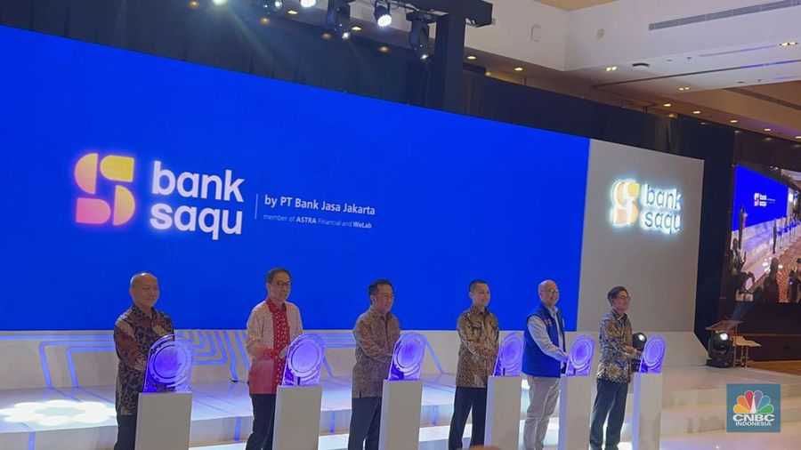 Bank Saqu. (CNBC Indonesia/Zefanya Aprilia)