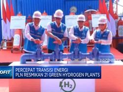 Genjot Transisi Energi, PLN Resmikan 21 Green Hydrogen Plants