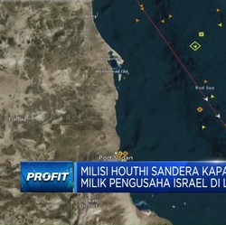 Milisi Houthi Sandera Kapal Kargo Milik Pengusaha Israel