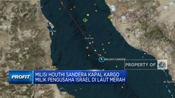 Milisi Houthi Sandera Kapal Kargo Milik Pengusaha Israel