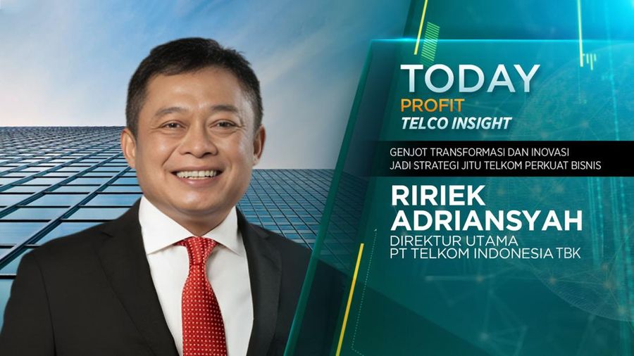 Dirut Telkom Ririek Adriansyah