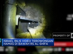 Israel Rilis Video Terowongan Hamas Di Bawah RS Al-Shifa