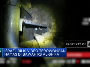Israel Rilis Video Terowongan Hamas Di Bawah RS Al-Shifa