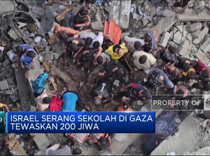 Video: Israel Serang Sekolah PBB Di Gaza Tewaskan 200 Jiwa