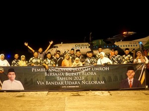 Perdana! Bandara Ngloram Mulai Layani Penerbangan Feeder Jemaah Umrah