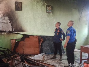 Ruang Kelas SMPN 1 Sindangagung Terbakar, Penyebabnya Mencurigakan