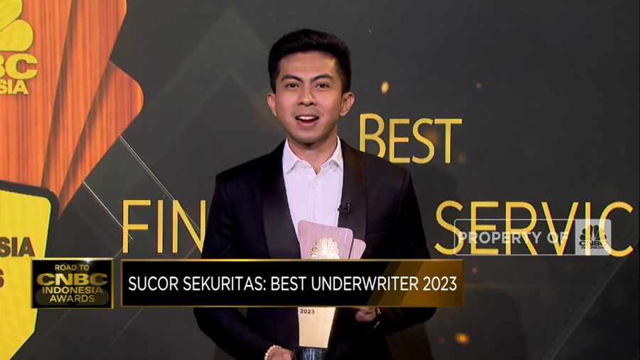 Sucor Sekuritas Raih Penghargaan “ Best Underwriter 2023” (CNBC Indonesia TV)
