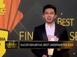 Sucor Sekuritas Raih Penghargaan "Best Underwriter 2023"