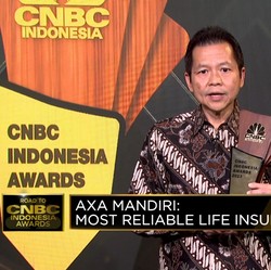 AXA Mandiri Raih Most Reliable Life Insurance