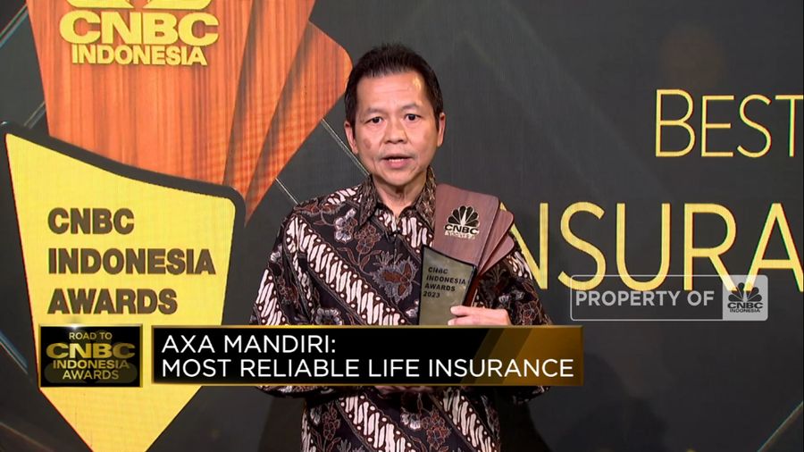 AXA Mandiri Raih Penghargaan “ Most Reliable Life Insurance” (CNBC Indonesia TV)