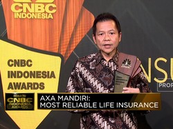 AXA Mandiri Raih Penghargaan " Most Reliable Life Insurance"