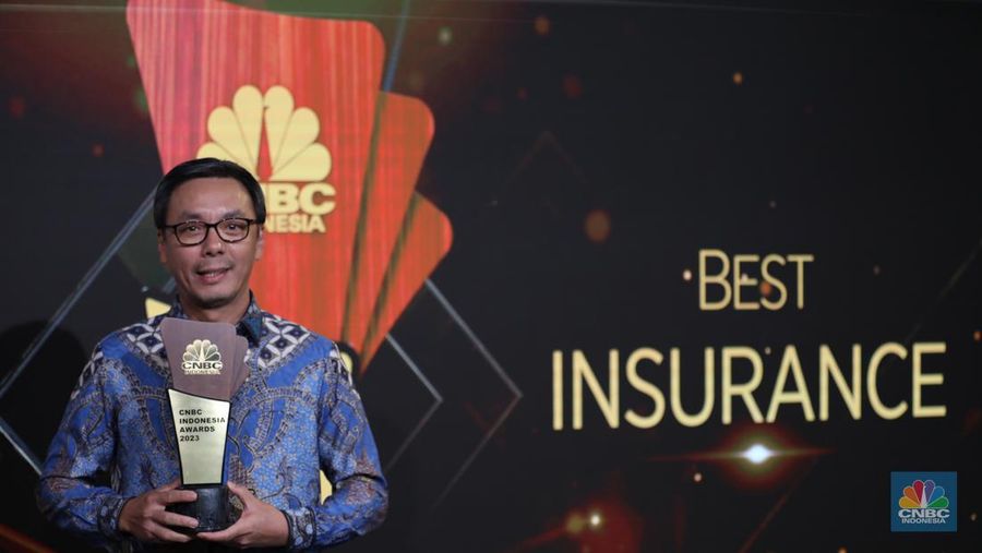 CEO & President Director MSIG Life, Wianto Chen dalam acara Road to CNBC Awards 2023 'Best Insurance', pada Senin, (20/11/2023). (CNBC Indonesia/Tri Susilo))