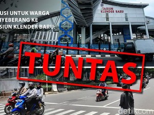 Before-After JPO Klender: Dulu Bahaya Menyeberang Jalan, Sekarang Aman