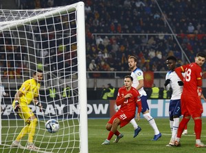Makedonia Utara Vs Inggris Tuntas 1-1