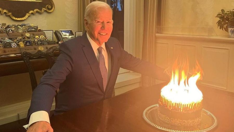 Presiden AS Joe Biden merayakan hari ulang tahunnya. (instagram @joebiden)