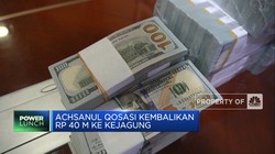 Video: Achsanul Qosasi Kembalikan Rp 40 Miliar ke Kejagung