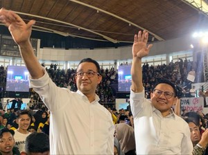 Senangnya Anies-Cak Imin Usai Dialog dengan Ribuan Mahasiswa Jatim